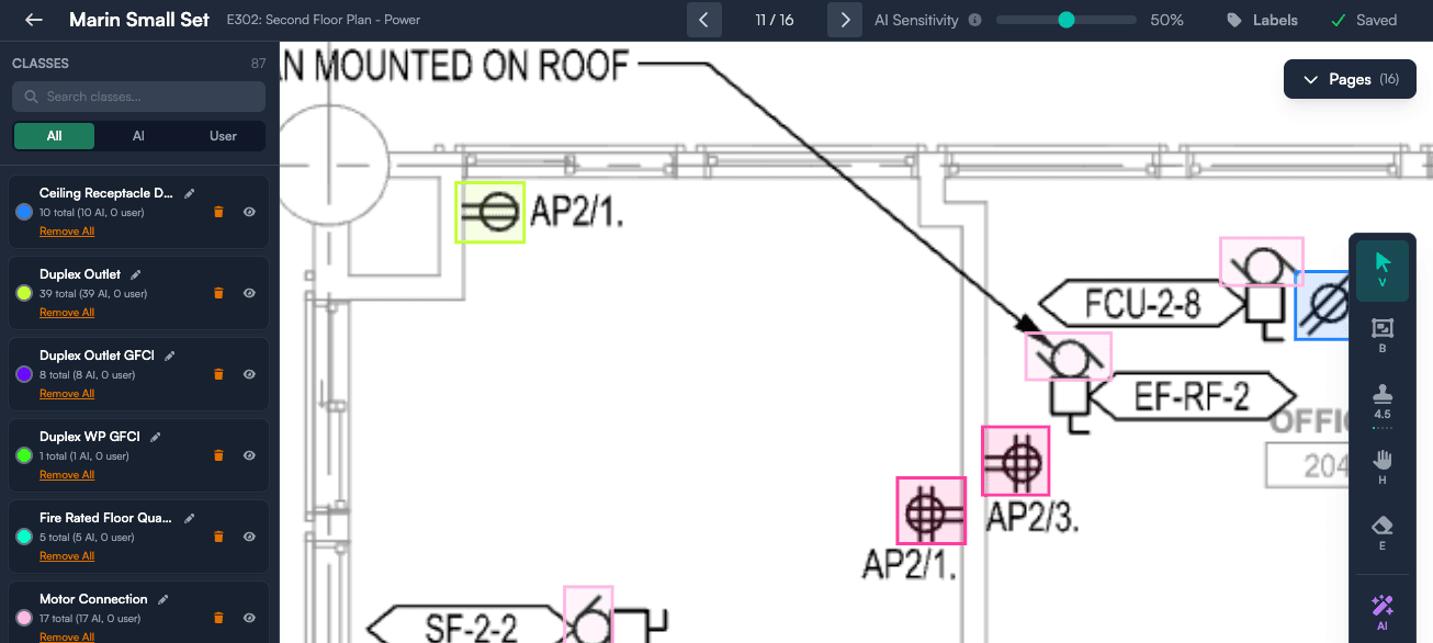 AI Takeoff Engine in action
